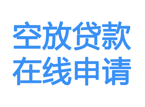 陕西空放借款申请